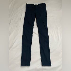 Dark Blue Hollister Skinny Jeans